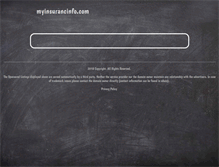 Tablet Screenshot of myinsurancinfo.com